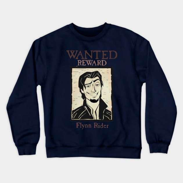 Wanted! Crewneck Sweatshirt by Marvellous Art